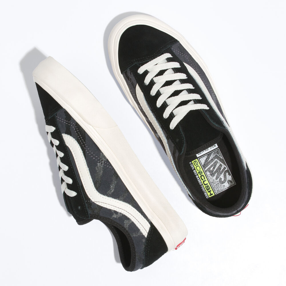 Vans Style 36 Decon VR3 SF Mens Womens - TIGER SHELL TRUE BLACK VN0007R29RJ Shoes