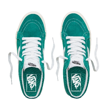 Vans Suede Retro Sport Sk8-Mid Reissue Classic Mens Womens - (Retro Sport) Cadmium Green VA3MV8U8L Shoes