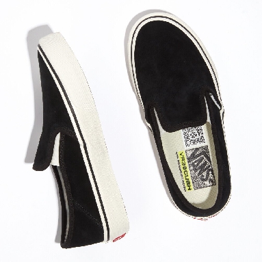 Vans Slip-On VR3 SF Mens Womens - SHERPA BLACK SUEDE VN0A4BX8S47 Shoes