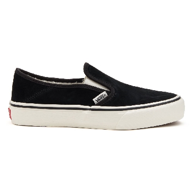 Vans Slip-On VR3 SF Mens Womens - SHERPA BLACK SUEDE VN0A4BX8S47 Shoes