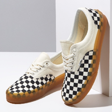 Vans MoMA Ringgold Era Mens Womens - CHECKERBOARD BLACK/MARSHMALLOW VN0A4BV41KP Shoes