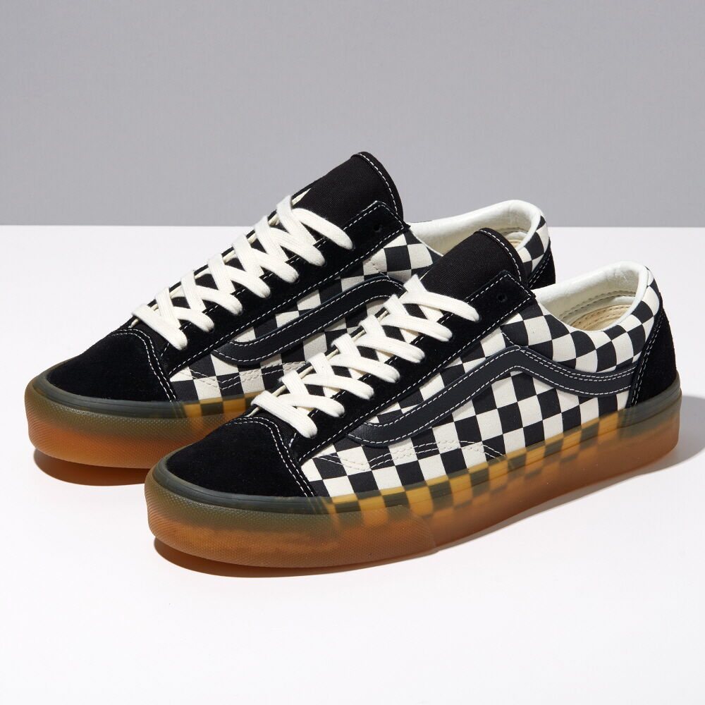 Vans X Stranger Things Style 36 Mens Womens - CHECKERBOARD BLACK/MARSHMALLOW VN0A3DZ31KP Shoes