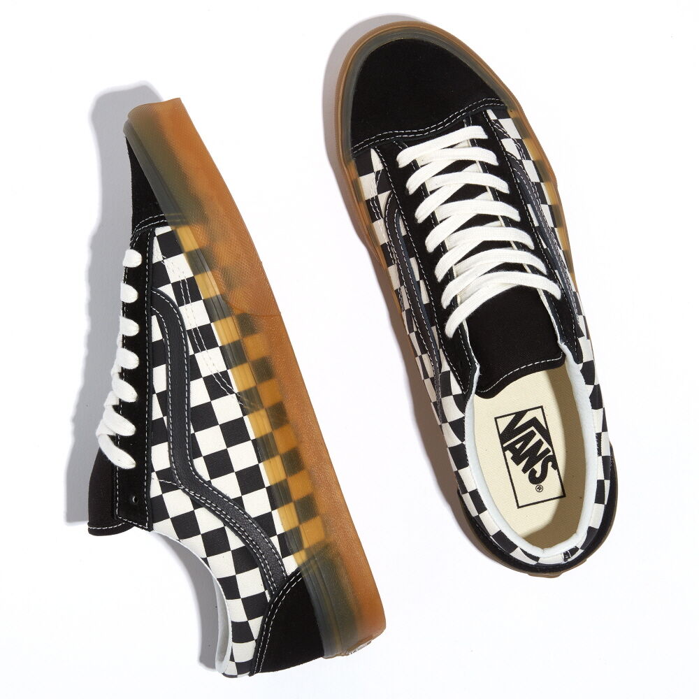 Vans X Stranger Things Style 36 Mens Womens - CHECKERBOARD BLACK/MARSHMALLOW VN0A3DZ31KP Shoes