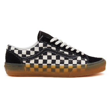 Vans X Stranger Things Style 36 Mens Womens - CHECKERBOARD BLACK/MARSHMALLOW VN0A3DZ31KP Shoes