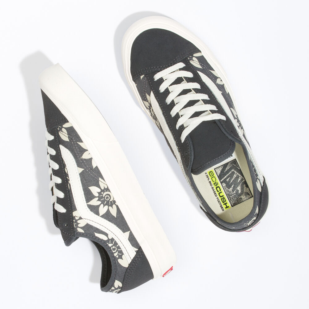 Vans Style 36 Decon VR3 SF Mens Womens - TRIPPY FLORAL ASPHALT/MARSHMALLOW VN0A5JMAQIY Shoes