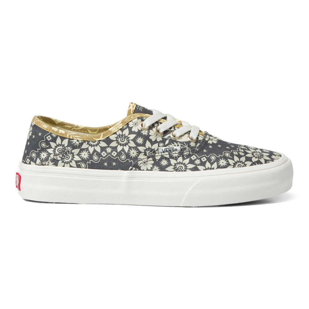 Vans Authentic VR3 SF Mens Womens - TRIPPY FLORAL ASPHALT/MARSHMALLOW VN0A4BX5QIY Shoes