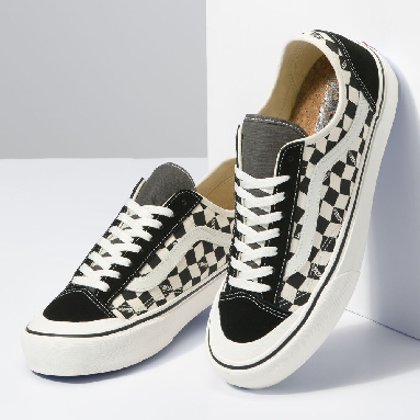 Vans Style 136 Decon VR3 SF Mens Womens - CHECKERBOARD BLACK/MARSHMALLOW VN0A4BX91KP Shoes