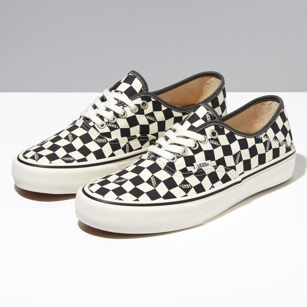 Vans Authentic VR3 SF Mens Womens - CHECKERBOARD MARSHMALLOW/BLACK VN0A4BX5KIG Shoes