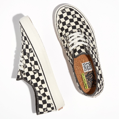 Vans Authentic VR3 SF Mens Womens - CHECKERBOARD MARSHMALLOW/BLACK VN0A4BX5KIG Shoes