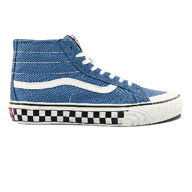 Vans Salt Wash Sk8-Hi 138 Decon SF Mens Womens - SALT WASH MOONLIGHT BLUE/MARSHMALLOW VN0A4BX2B6V Shoes