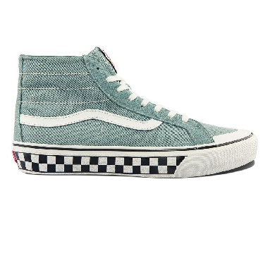 Vans Salt Wash Sk8-Hi 138 Decon SF Mens Womens - SALT WASH GREEN MILIEU/MARSHMALLOW VN0A4BX2B6U Shoes