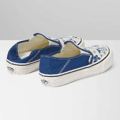 Vans Island Dream Slip-On SF Mens Womens - (ISLAND DREAM) TRUE NAVY/MARSHMALLOW VN0A5HYQAXV Shoes