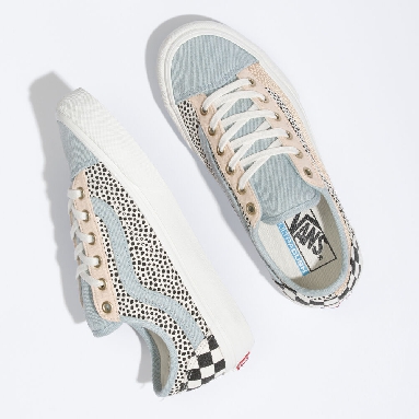 Vans Animal Stripes Style 36 Decon SF Mens Womens - (MIX MATCH) MULTI/MARSHMALLOW VN0A5HYRAYR Shoes