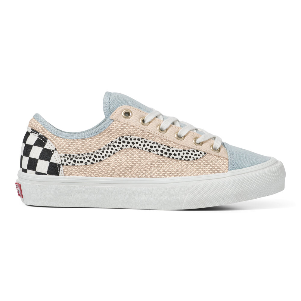 Vans Animal Stripes Style 36 Decon SF Mens Womens - (MIX MATCH) MULTI/MARSHMALLOW VN0A5HYRAYR Shoes