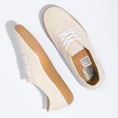 Vans Circle Vee Mens Womens - NATURAL/GUM VN0A4BWLAZN Shoes