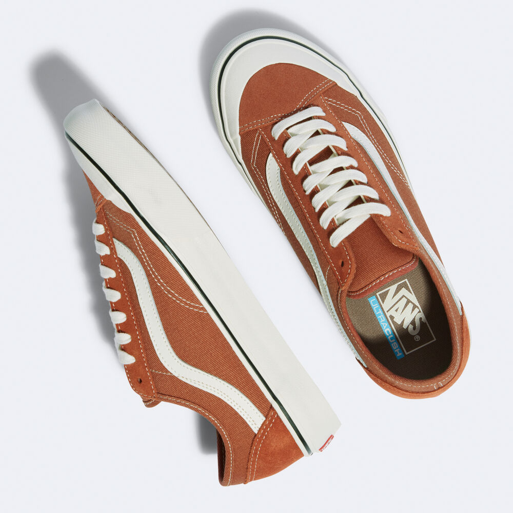 Vans Animal Stripes Style 36 Decon SF Mens Womens - (SALT WASH) BOMBAY BROWN/MARSHMALLOW VN0A5HYRB99 Shoes