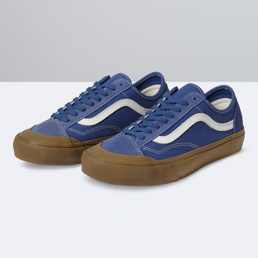 Vans Animal Stripes Style 36 Decon SF Mens Womens - (SALT WASH) LIMOGES/BUTTERNUT VN0A5HYRB9B Shoes