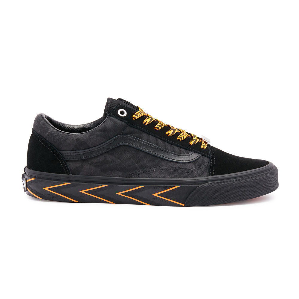 Vans x HUATUNAN Year of the Tiger Old Skool Mens Womens - YEAR OF THE TIGER BLACK VN000ZDFBLK Shoes