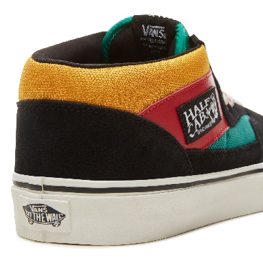 Vans Suede Sporty Half Cab Classic Mens Womens - (Sporty) Black/Multi VA348EU8V Shoes