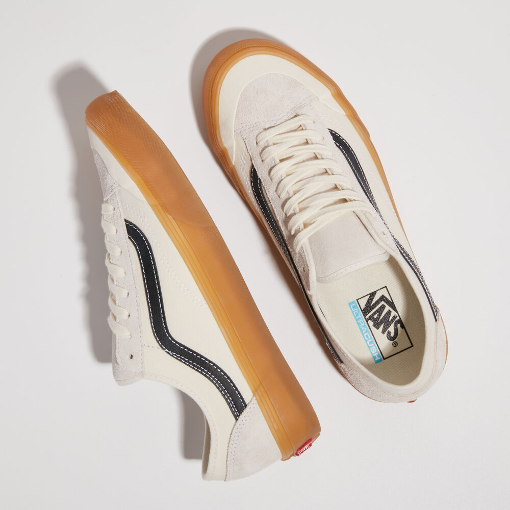 Vans Style 36 Decon SF Mens Womens - (SUEDE/CANVAS) MARSHMALLOW/BLACK/DOUBLE LIGHT GUM VN0A5HFF2Z3 Shoes