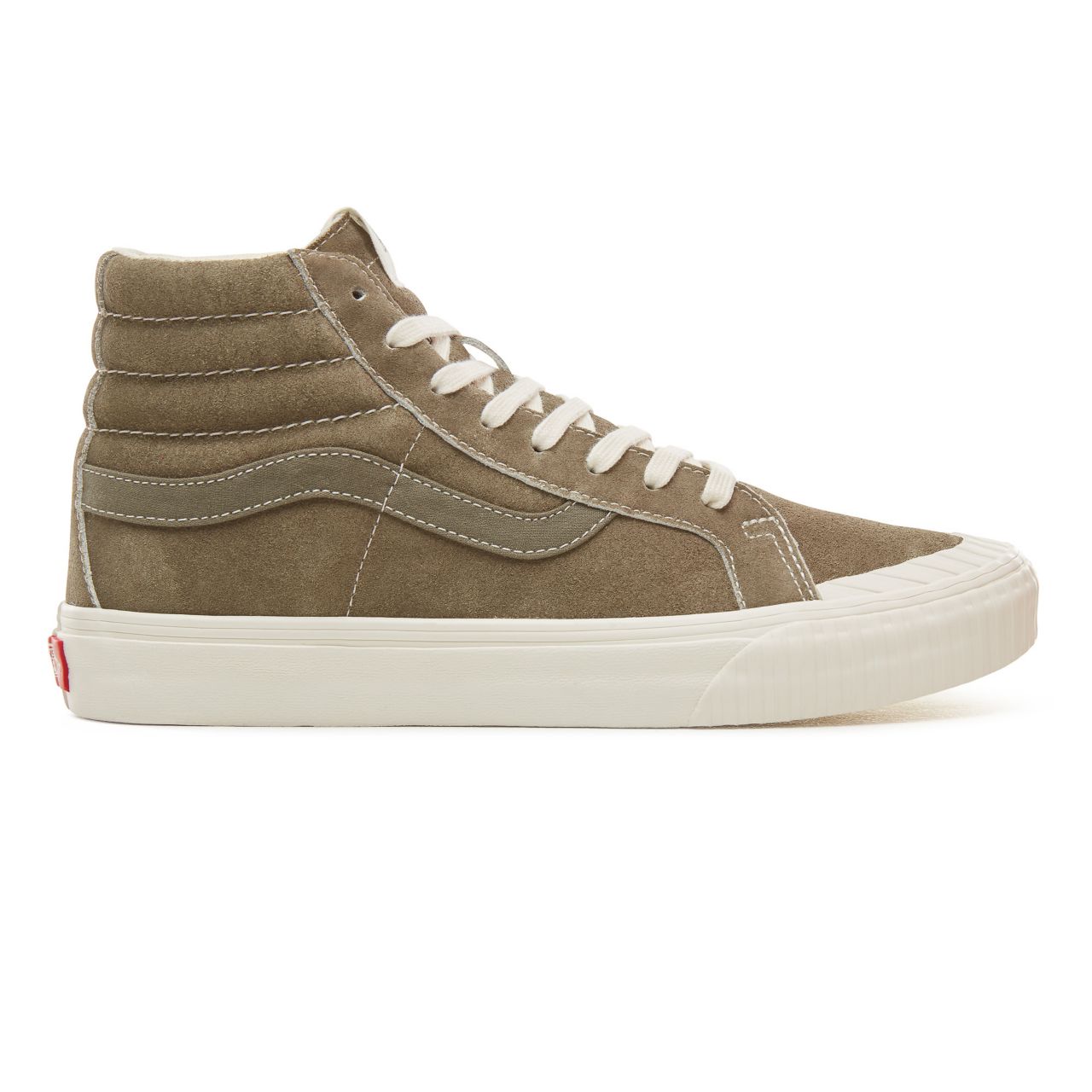 Vans Suede Vintage Military Sk8-Hi Reissue 138 Classic Mens Womens - (Vintage Military) Dusty Olive VA3TKPUCK Shoes