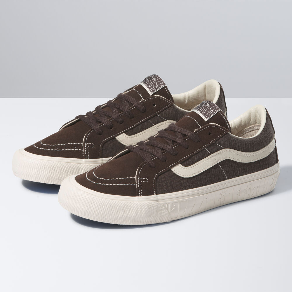 Vans x Tudor SK8-Low Reissue SF Mens Womens - (TUDOR) JAVA/TURTLEDOVE VN0A4UWI5A3 Shoes