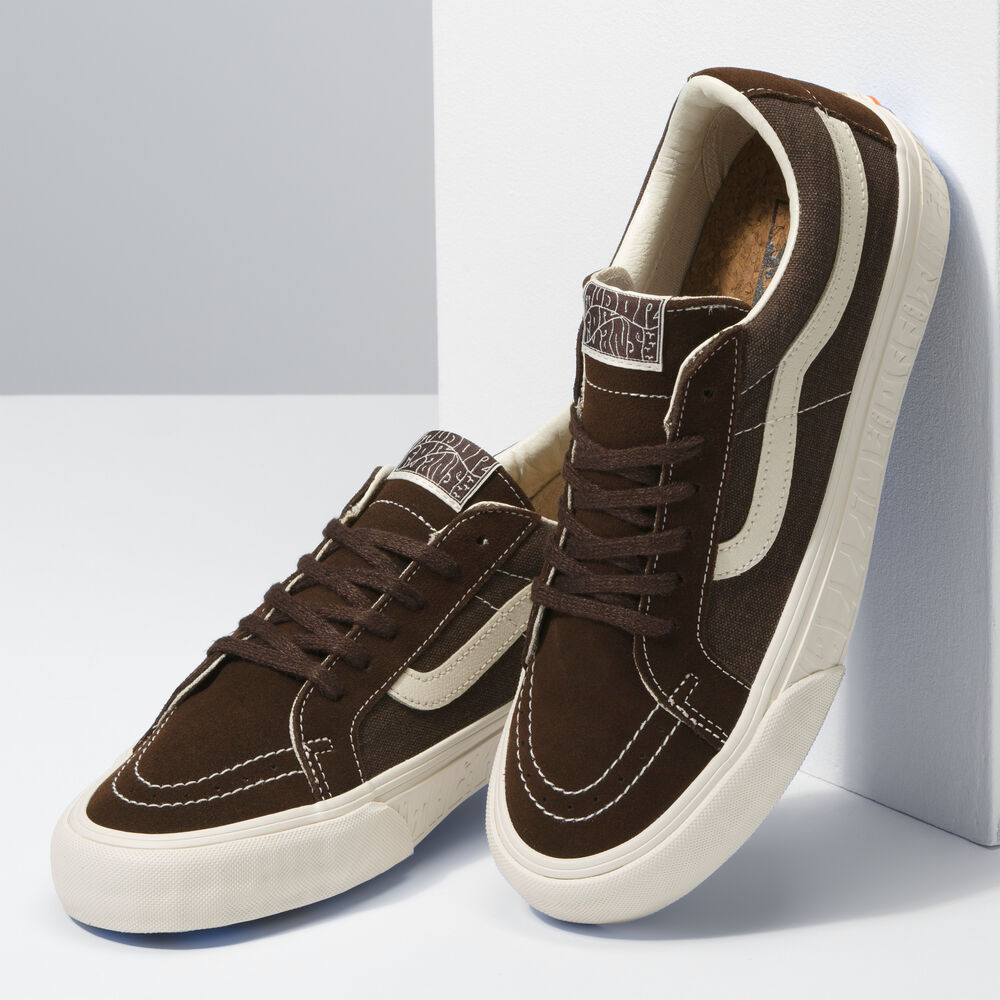 Vans x Tudor SK8-Low Reissue SF Mens Womens - (TUDOR) JAVA/TURTLEDOVE VN0A4UWI5A3 Shoes