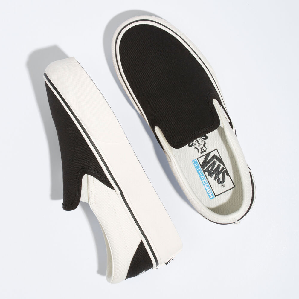 Vans x Surf Supply Slip-On Platform SF Mens Womens - SURF SUPPLY KARINA/BLACK VN0A3MVC4XY Shoes