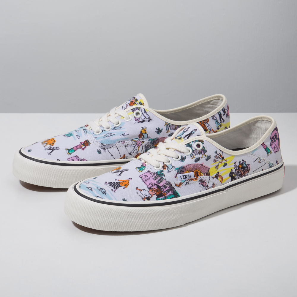 Vans Kide x Vans Authentic SF Mens Womens - CLASSIC WHITE/MARSHMALLOW VN0A3MU6WOK Shoes