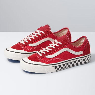 Vans Style 36 Decon SF Mens Womens - RED/MARSHMALLOW VN0A3MVLXGJ Shoes