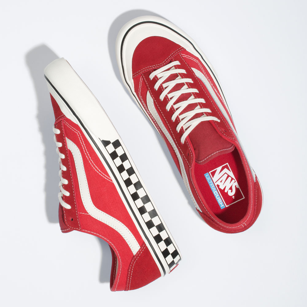 Vans Style 36 Decon SF Mens Womens - RED/MARSHMALLOW VN0A3MVLXGJ Shoes