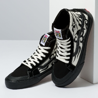 Vans SK8-Hi 138 SF Mens Womens - BLACK/BLACK VN0A3ZCETU5 Shoes