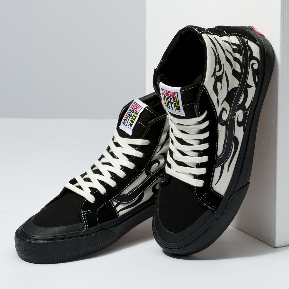 Vans SK8-Hi 138 SF Mens Womens - BLACK/BLACK VN0A3ZCETU5 Shoes