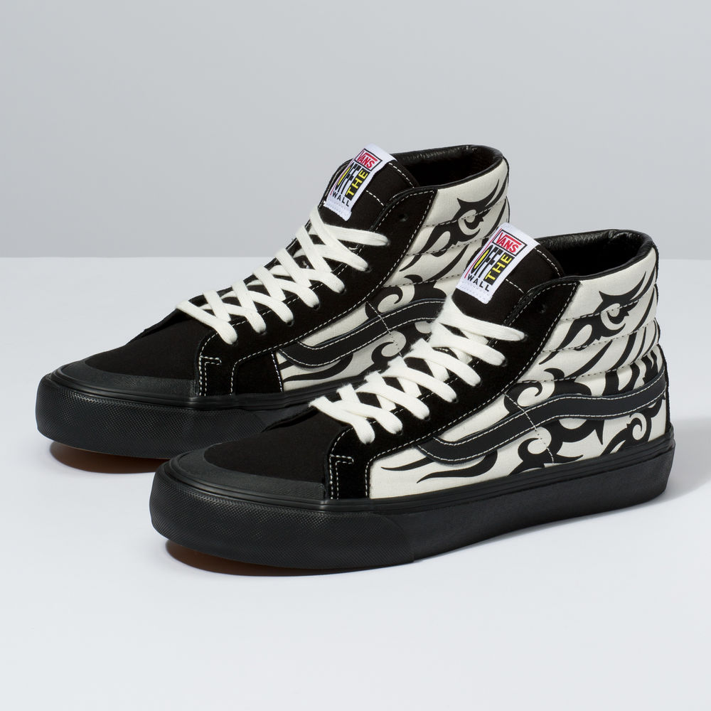 Vans SK8-Hi 138 SF Mens Womens - BLACK/BLACK VN0A3ZCETU5 Shoes