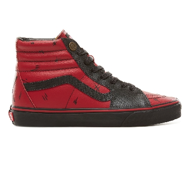 Vans X Marvel SK8-Hi Classic Mens Womens - (Marvel) Deadpool/Black VA38GEUBJ Shoes