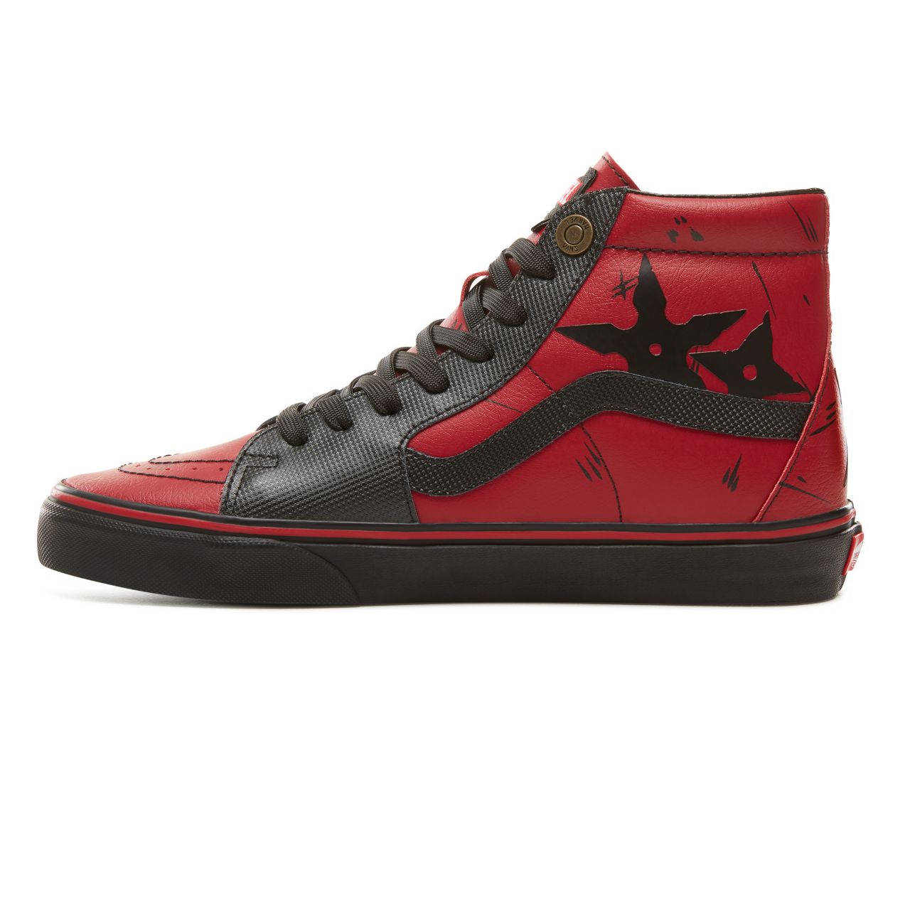 Vans X Marvel SK8-Hi Classic Mens Womens - (Marvel) Deadpool/Black VA38GEUBJ Shoes