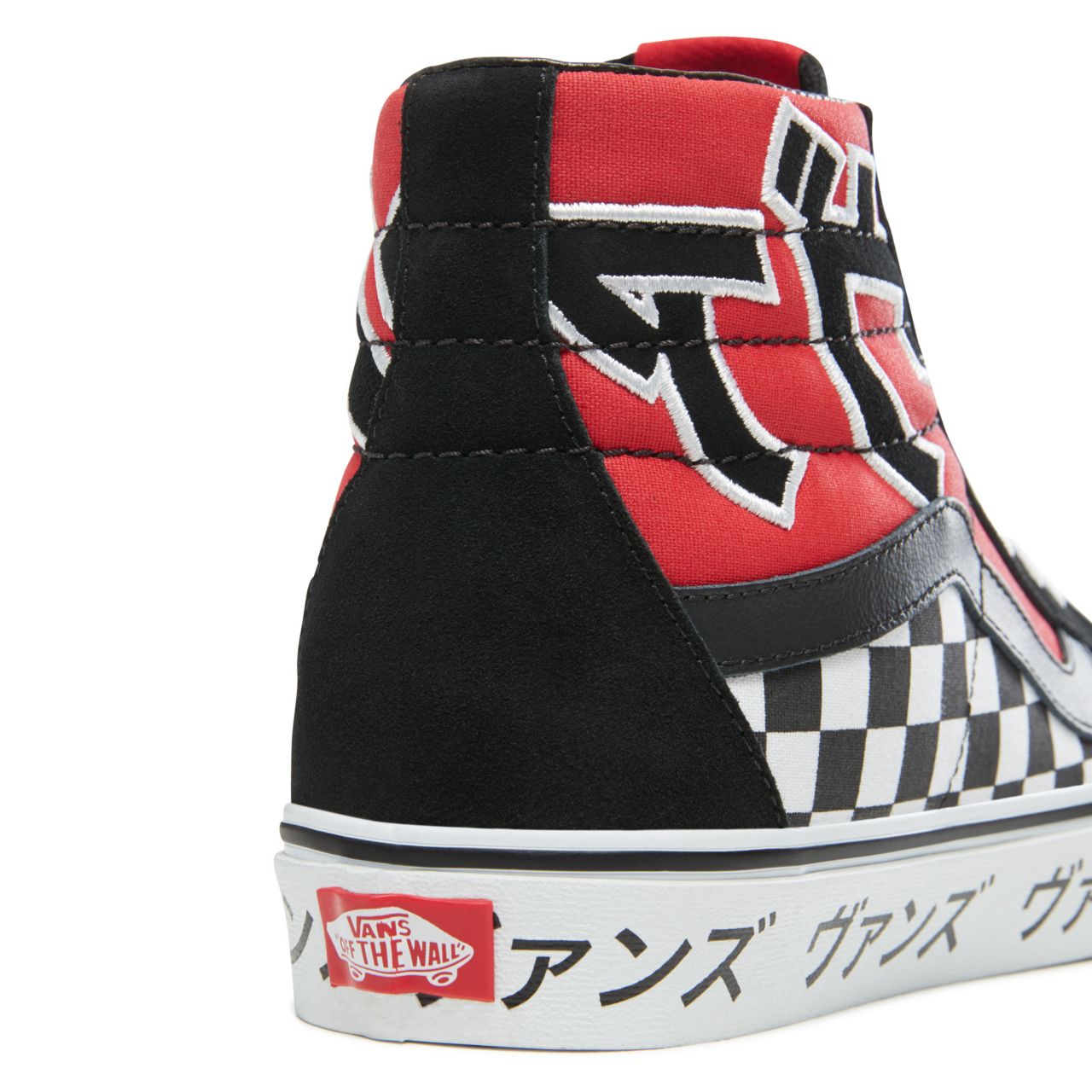 Vans Japanese Type Sk8-Hi Reissue Classic Mens Womens - (Japanese Type) Racing Red/True White VA2XSBSJY Shoes