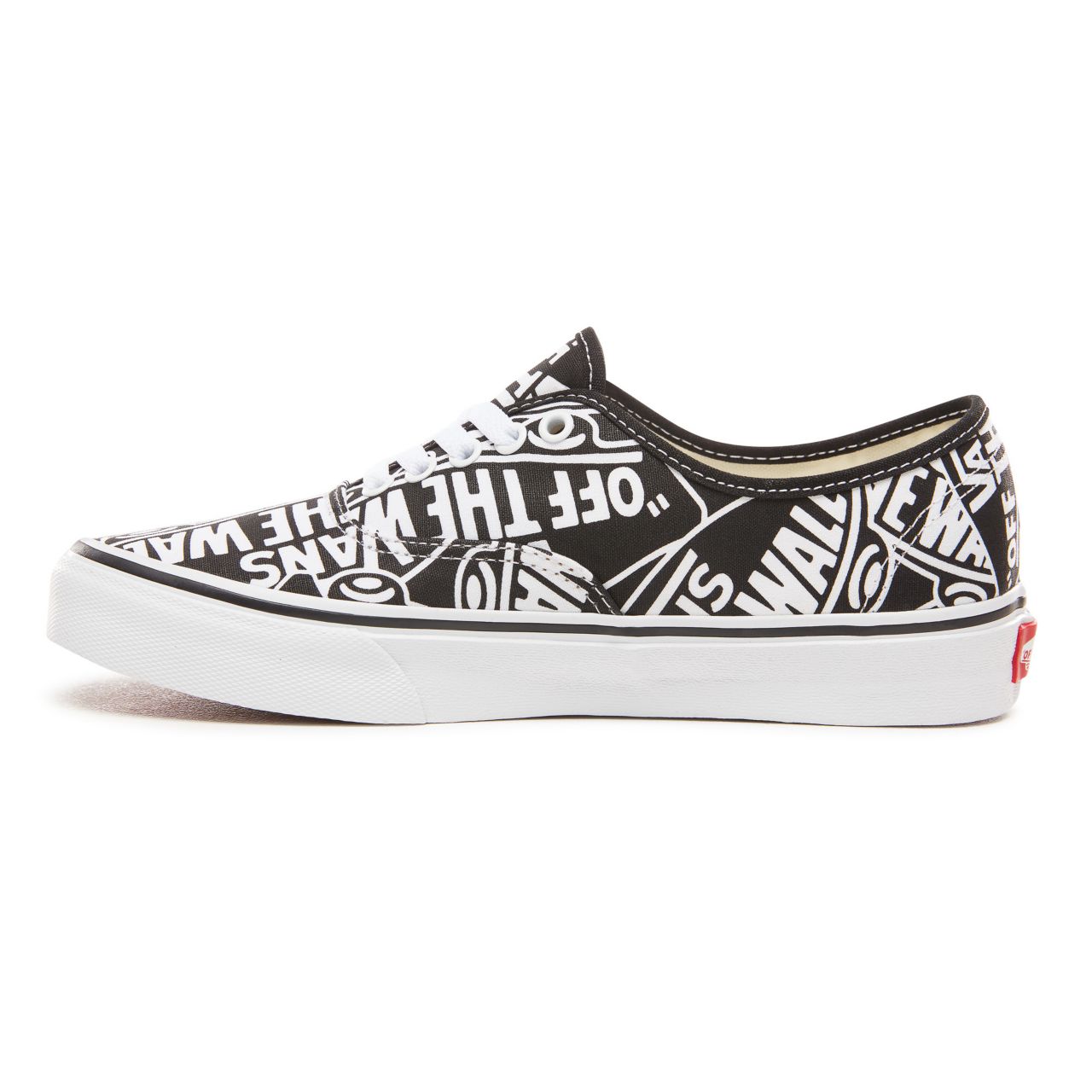 Vans Otw Repeat Authentic Classic Mens Womens - (Otw Repeat) Black/True White VN0A38EMUKK Shoes