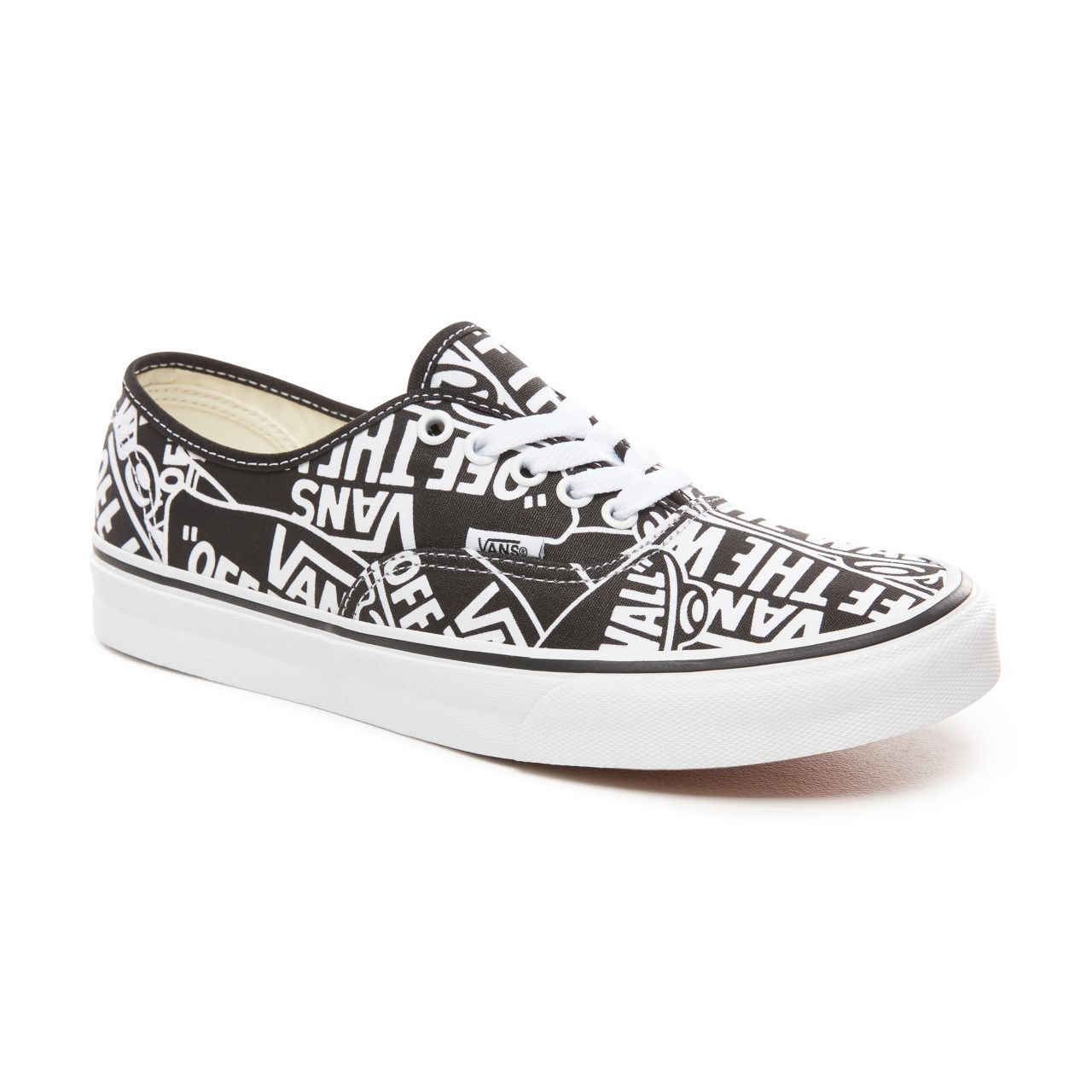 Vans Otw Repeat Authentic Classic Mens Womens - (Otw Repeat) Black/True White VN0A38EMUKK Shoes