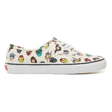 Vans X Marvel Authentic Classic Mens Womens - (Marvel) Marvel Heads /Multi VA38EMRNU Shoes