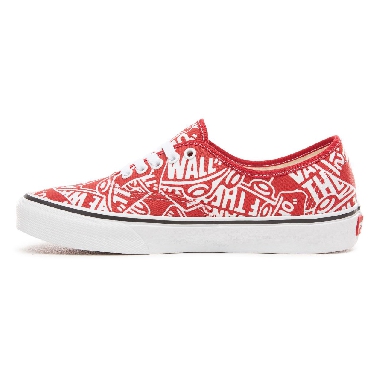 Vans Otw Repeat Authentic Classic Mens Womens - (Otw Repeat) Red/True White VN0A38EMUKL Shoes