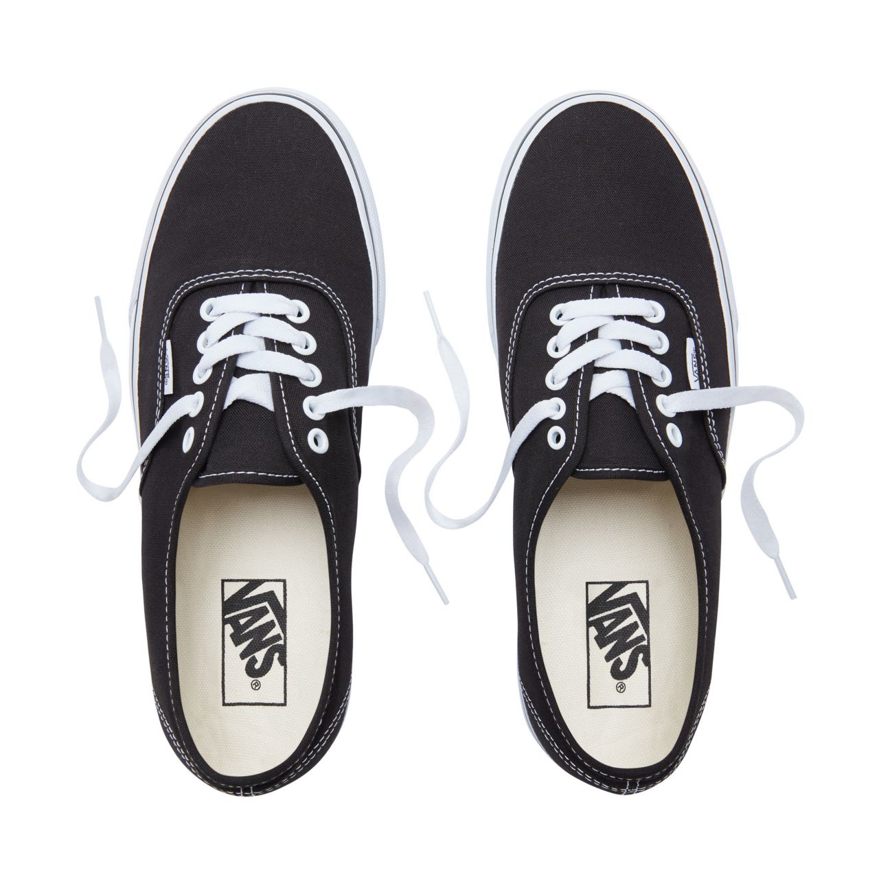 Vans Authentic Classic Mens Womens - Black VN000EE3BLK Shoes