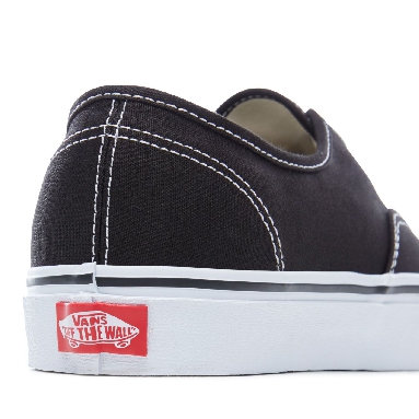 Vans Authentic Classic Mens Womens - Black VN000EE3BLK Shoes