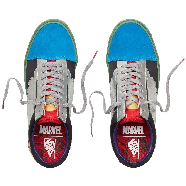 Vans X Marvel Old Skool Classic Mens Womens - (Marvel) Avengers/Multi VA38G1U3V Shoes