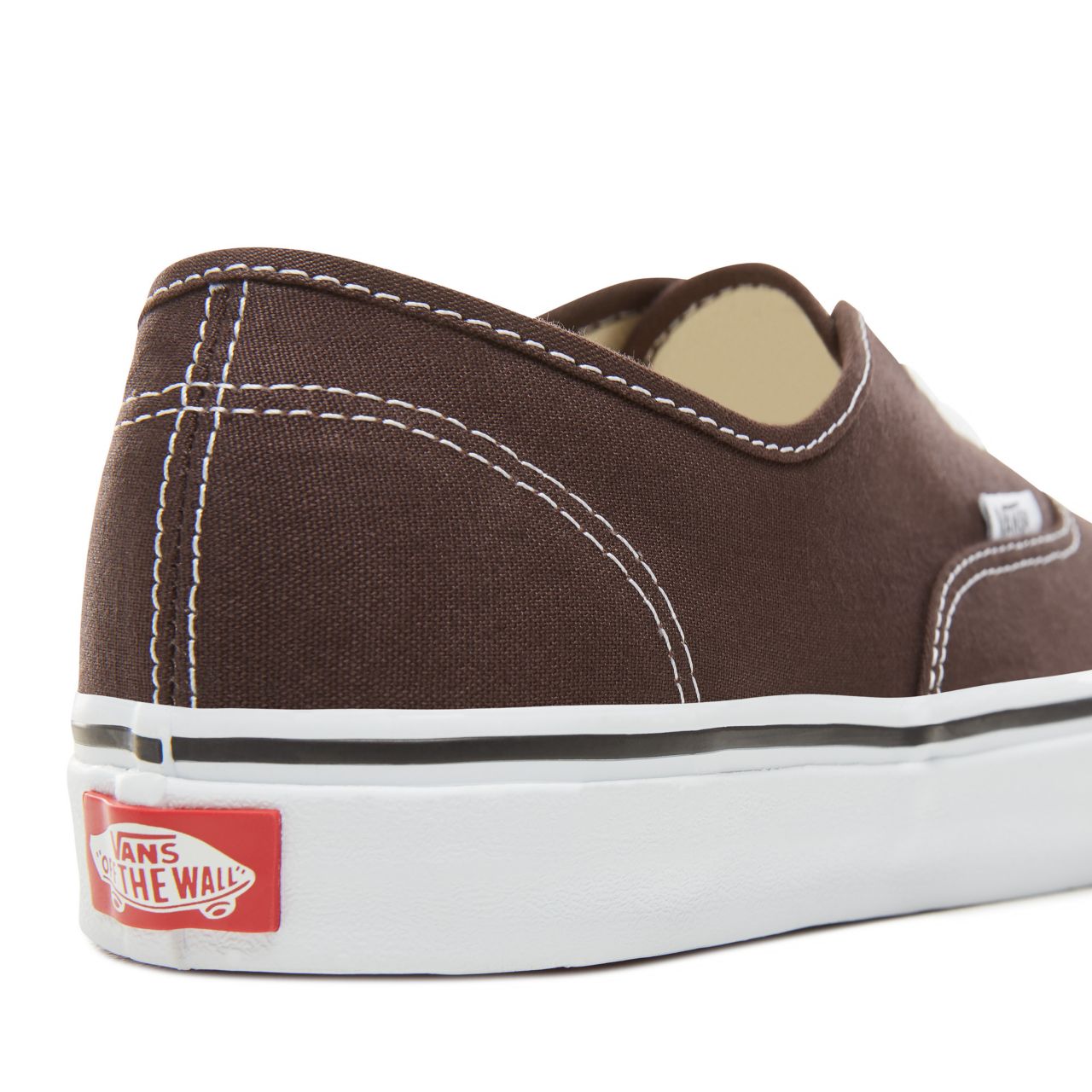 Vans Color Theory Authentic Classic (Unisex) Mens Womens - Chocolate Torte/True White VA38EMU5Z Shoes