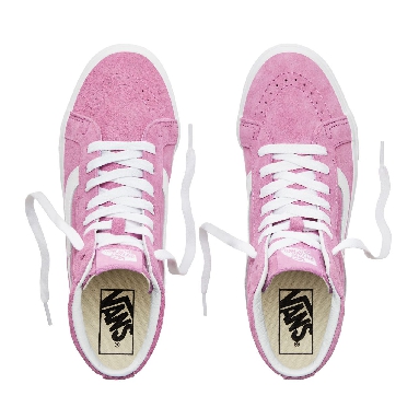 Vans Suede Sk8-Hi Reissue Classic Mens Womens - (Pig Suede) Violet/True White VA2XSBU5O Shoes