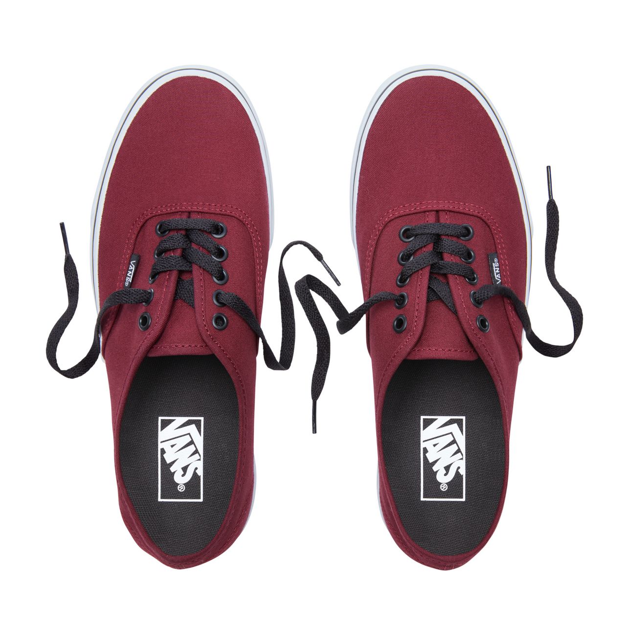 Vans Authentic Classic Mens Womens - Port Royale/Black VN000QER5U8 Shoes