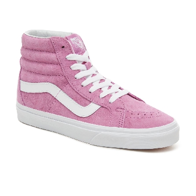 Vans Suede Sk8-Hi Reissue Classic Mens Womens - (Pig Suede) Violet/True White VA2XSBU5O Shoes