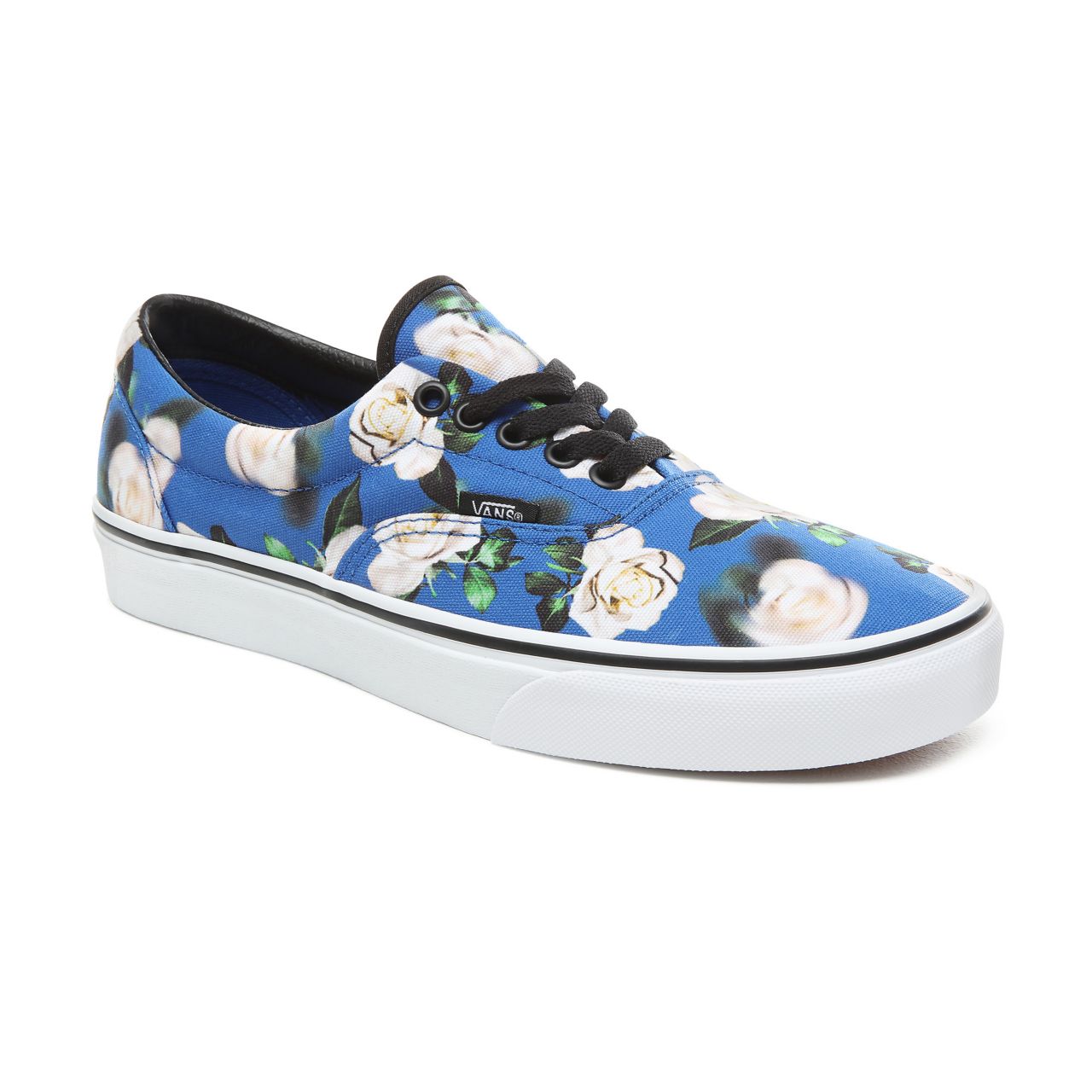 Vans Romantic Floral Era Classic Mens Womens - (Romantic Floral) Lapis Blue/True White VN0A38FRVP9 Shoes