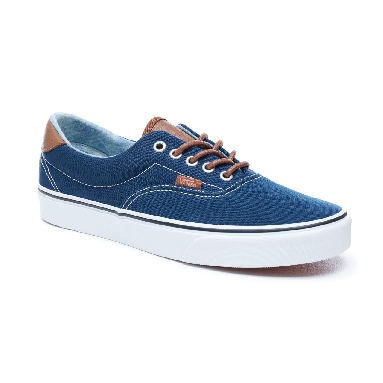 Vans C&L Era 59 Classic Mens Womens - Dress Blues-Acid Denim VA38FSQ6Z Shoes